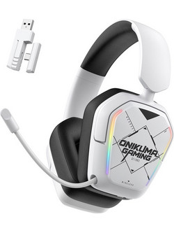 Onikuma GT883 Ασύρματο Gaming Headset Over Ear White