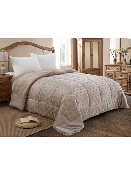 Adam Home Κουβερτοπάπλωμα Μονό 160x240 822 Taupe