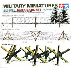 Tamiya Barricade Set Πλαστική Φιγούρα Μοντελισμού 1:35