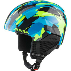 Alpina Pizi Παιδικό Κράνος Σκι & Snowboard Μπλε Πράσινο