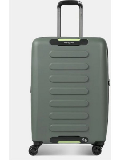 Hedgren HCMBY01MEXP/556 Βαλίτσα Μεσαία 65x42.5x28cm με 4 Ρόδες Χακί