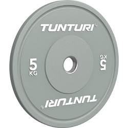 Tunturi Platinum Δίσκος Ολυμπιακού Τύπου Bumper 5kg Φ50mm 25TUPLA006