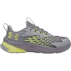Under Armour Scramjet 7 Παιδικά Αθλητικά Παπούτσια για Τρέξιμο Γκρι Lime 6006928-035