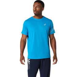 ASICS Icon Ανδρικό Αθλητικό T-Shirt Μπλε 2011D458-400