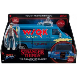 Jazwares Stranger Things The Squawk Van WSQK with Steve Harrington Φιγούρα Δράσης για 8+ Ετών