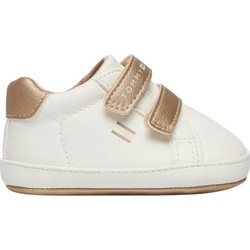 Tommy Hilfiger Βρεφικά Sneakers Αγκαλιάς Μπεζ Χρυσό T0A9-34221-1582-A708