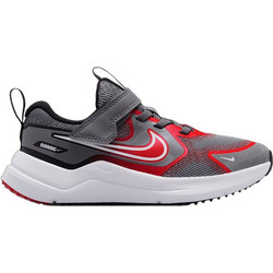 Nike Cosmic Runner Παιδικά Αθλητικά Παπούτσια για Τρέξιμο Γκρι Κόκκινα HM4400-012