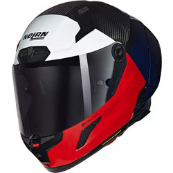 Nolan X-804 RS Blocco 348 Black White Red Κράνος Μηχανής Full Face 1400gr