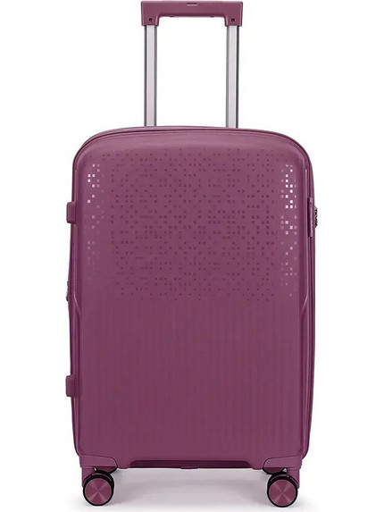 Amber AM1017 Βαλίτσα Μεσαία 66x42x25cm με 4 Ρόδες Μωβ