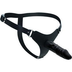 Rimba Harness Strap On με Dildo 12cm Μαύρο R9100