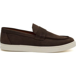 Philippe Lang Ανδρικά Μοκασίνια Loafers Καστόρινα Καφέ 7176939N