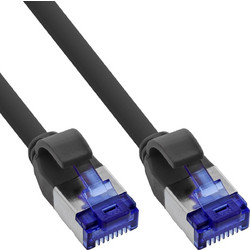 InLine S/FTP Cat.6a Καλώδιο Δικτύου Ethernet 10m Black 74900S