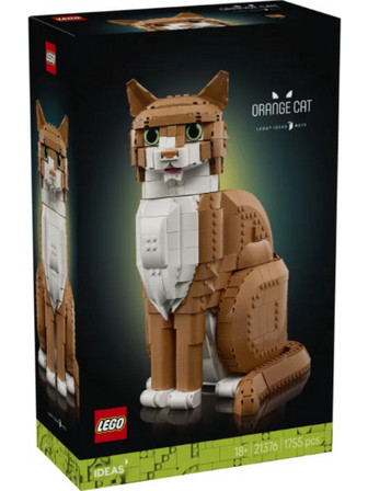 Lego Ideas Orange Cat για 18+ Ετών 21376