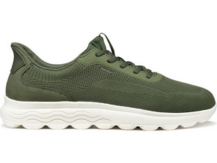 Geox Spherica Plus Ανδρικά Sneakers Χακί U55MPA06KEKC3704