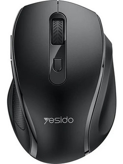 Yesido KB45 Ασύρματο Ποντίκι Black