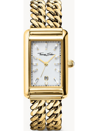 Thomas Sabo Γυναικείο Ρολόι με Χρυσό Μεταλλικό Μπρασελέ WA0429-291-207