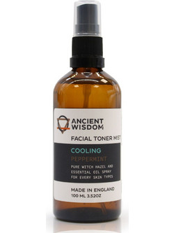 Ancient Wisdom Witch Hazel Peppermint Ενυδατικό Mist Τόνωσης Προσώπου 100ml