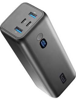 Cellular Line PBMAXIIT27000K Power Bank 2700mAh 100W με 2 Θύρες USB-A & 2 Θύρες USB-C Power Delivery Black