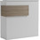 Pakoworld Optima Γραφείο Reception Ξύλινο 110x40x110cm 230-000187
