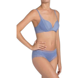 Triumph Sculpting Sensation Γυναικείο Slip Χωρίς Ραφές Γαλάζιο 10147275-6315