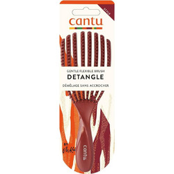 Cantu Gentle Flexible Βούρτσα Μαλλιών για Ξεμπέρδεμα Κόκκινη