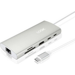 Logik 9-in1 USB-C Docking Station με HDMI PD Ethernet