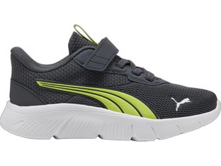 Puma FlexFocus Παιδικά Αθλητικά Παπούτσια για Τρέξιμο Ανθρακί Lime 311523-26