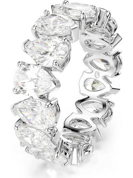 Swarovski Matrix Vittore Γυναικείο Δαχτυλίδι Σειρέ Ολόβερο Ασημί με Ζιργκόν 5689472
