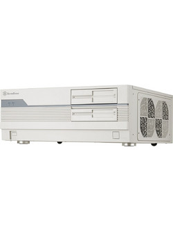 Silverstone FLP01 White Home Theater Κουτί Υπολογιστή