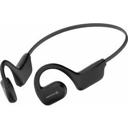 Swissten Gym Ακουστικά Bluetooth Open Ear Ανθεκτικά στο Νερό Black