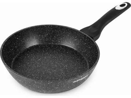 Masterpan Τηγάνι Αλουμινίου Αντικολλητικό Μαρμάρινη Επίστρωση 26cm MP-2365