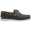 Chicago Ανδρικά Μοκασίνια Boat Shoes Δερμάτινα Σοκολατί Λευκά 820
