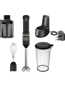 Black & Decker BCKM1013KB-QW Ραβδομπλέντερ με Ανοξείδωτη Ράβδο