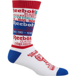 Reebok Ανδρικές Κάλτσες Ψηλές με Σχέδια Πολύχρωμες ED1267