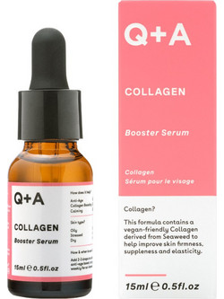 Q+A Αντιγηραντικό Ενυδατικό Serum Προσώπου με Κολλαγόνο 15ml