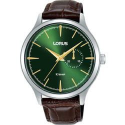 Lorus Sports Ανδρικό Ρολόι με Καφέ Δερμάτινο Λουράκι R5B09AX9