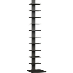 HOMCOM Βιβλιοθήκη 34.5x41.5x163.5cm 836-667V00BK