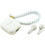 Guess Pearl Strap Ακουστικά Bluetooth In Ear Ανθεκτικά στο Νερό White