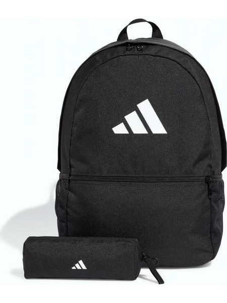 Adidas Παιδική Τσάντα Πλάτης Μαύρη JI8081