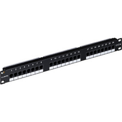 Alantec Ethernet Patch Panel Rack 1U 24 Θυρών Cat.6 Unshielded