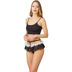 Cottonhill Γυναικείο Sexy String Μαύρο CH7011