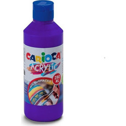 Carioca Violet Ακρυλικό Χρώμα Ζωγραφικής 250ml