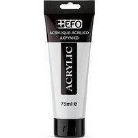 EFO 401 White Ακρυλικό Χρώμα Ζωγραφικής 75ml