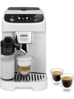DeLonghi Magnifica Plus ECAM 320.60.W Αυτόματη Μηχανή Espresso 1450W 15bar με Μύλο