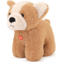 Amek Toys Σκύλος Μπεζ 18cm