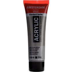 Royal Talens Amsterdam 710 Neutral Grey Ακρυλικό Χρώμα Ζωγραφικής 20ml