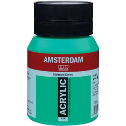 Royal Talens Amsterdam 615 Permanent Green Deep Ακρυλικό Χρώμα Ζωγραφικής 500ml