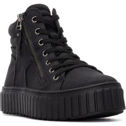 Refresh Γυναικεία Sneakers Μποτάκια Μαύρα 172891