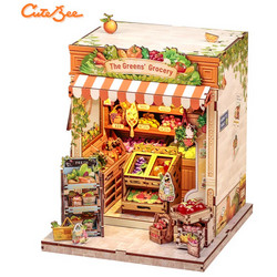 Cutebee Miniature House DIY The Greens' Grocery
