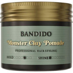 Bandido Monster Clay Pomade Μαλλιών Δυνατό Κράτημα 125ml